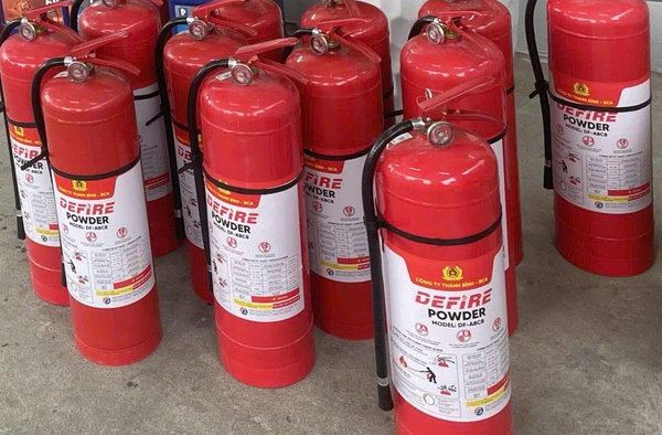 Bình bột chữa cháy DEFIRE 8 kg